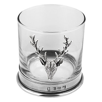 English Pewter Company Single Stag Head Tumbler